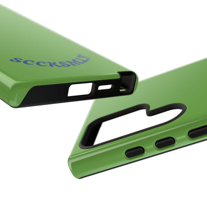 SOLID Matcha Moss Tough Case for Samsung