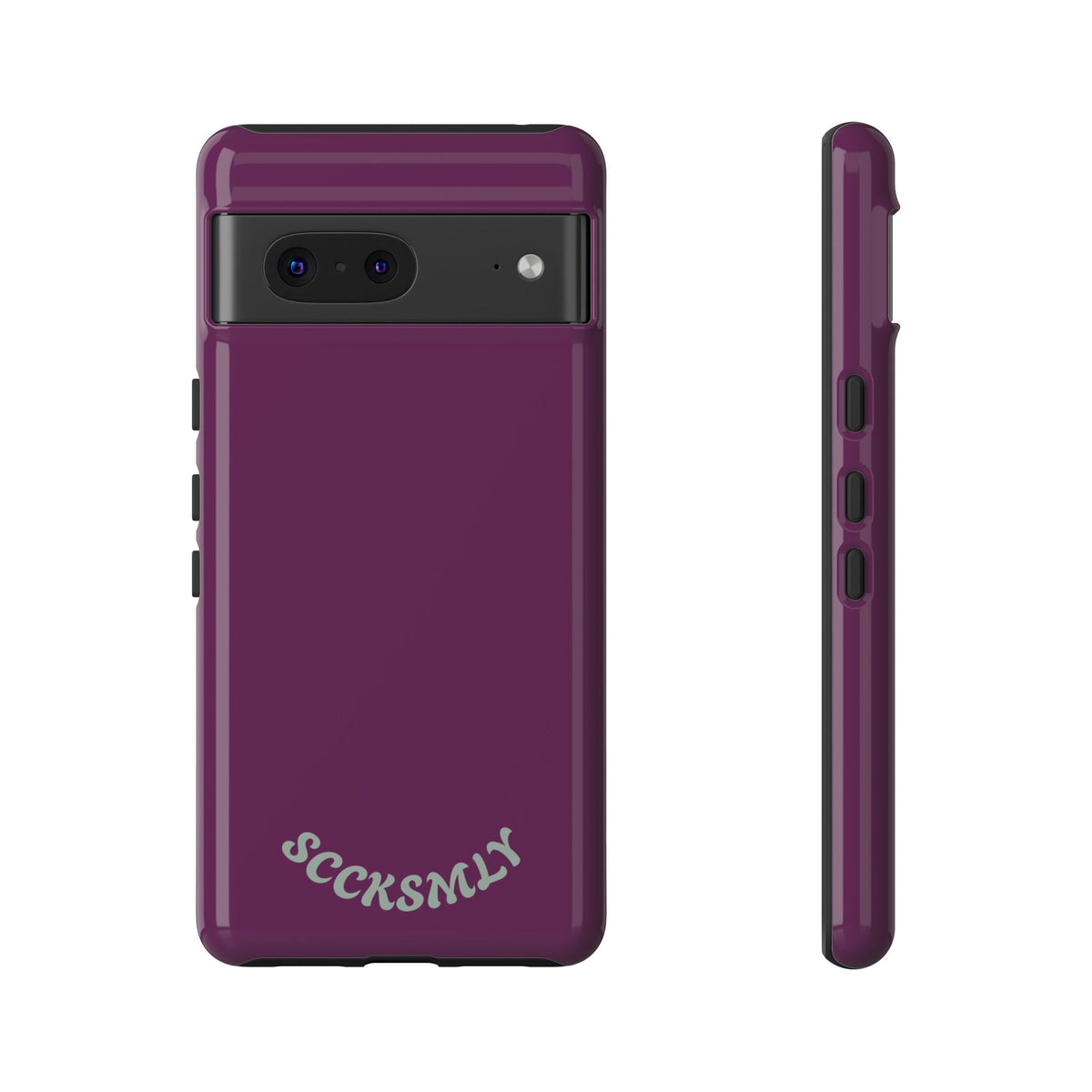 SOLID Amethyst Matte Tough Phone Case for Google Pixel
