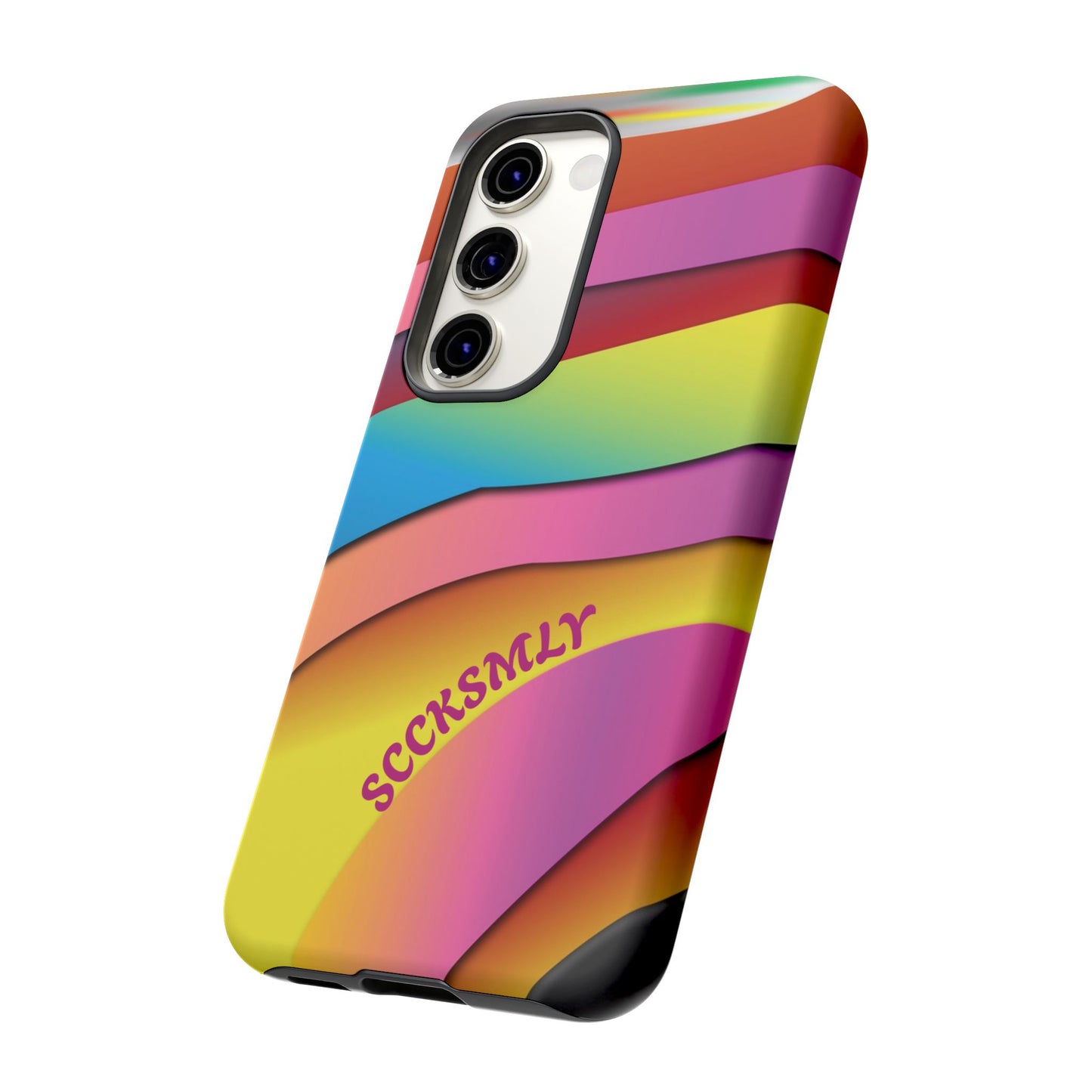 Modern Retro Rainbow Phone Case for Samsung