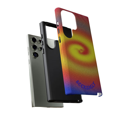 Toxic Spiral Tough Phone Case for Samsung