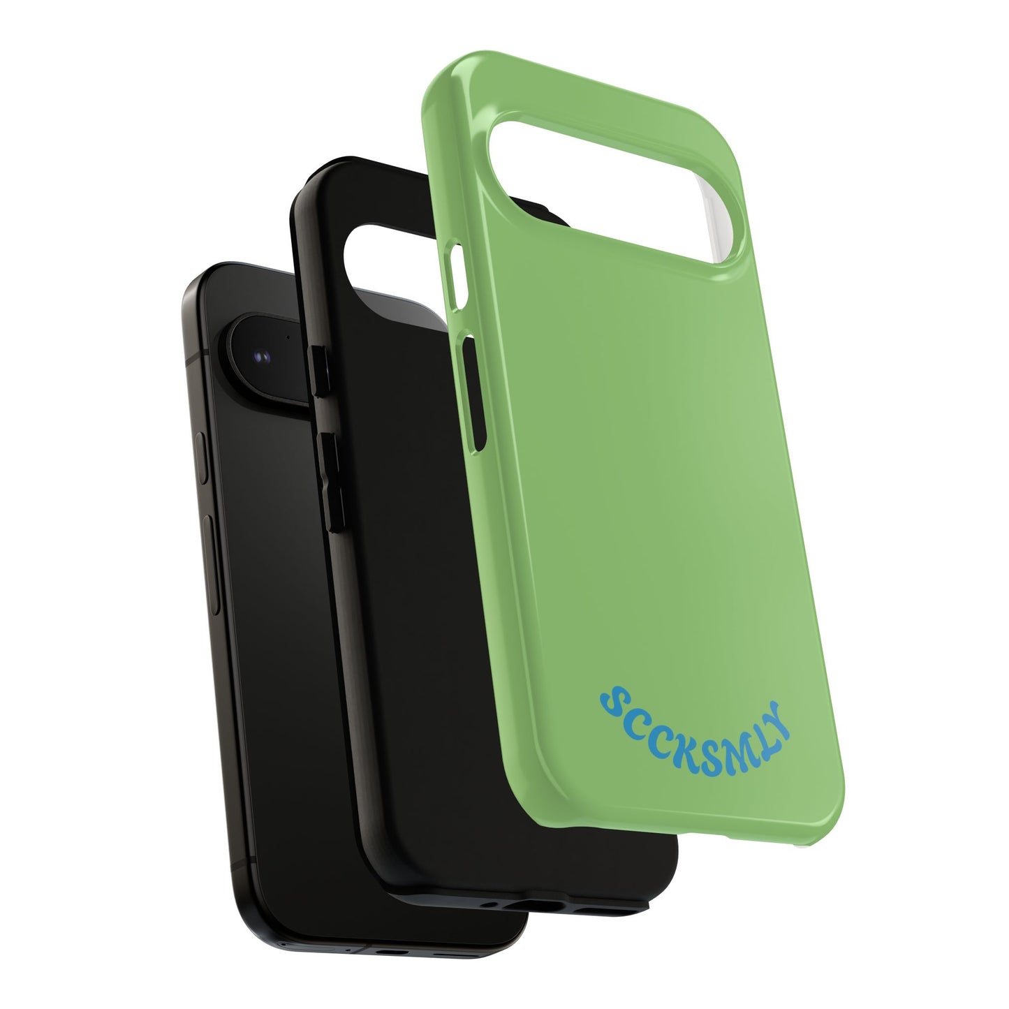 SOLID Sour Lime Tough Case for Google Pixel