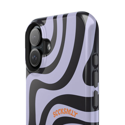 Purple Swirl Phone Case for Apple