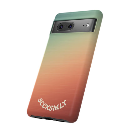Warm Ombré Tough Phone Case for Google Pixel