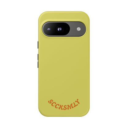 SOLID Lemon Dijon Glaze Tough Case for Google Pixel