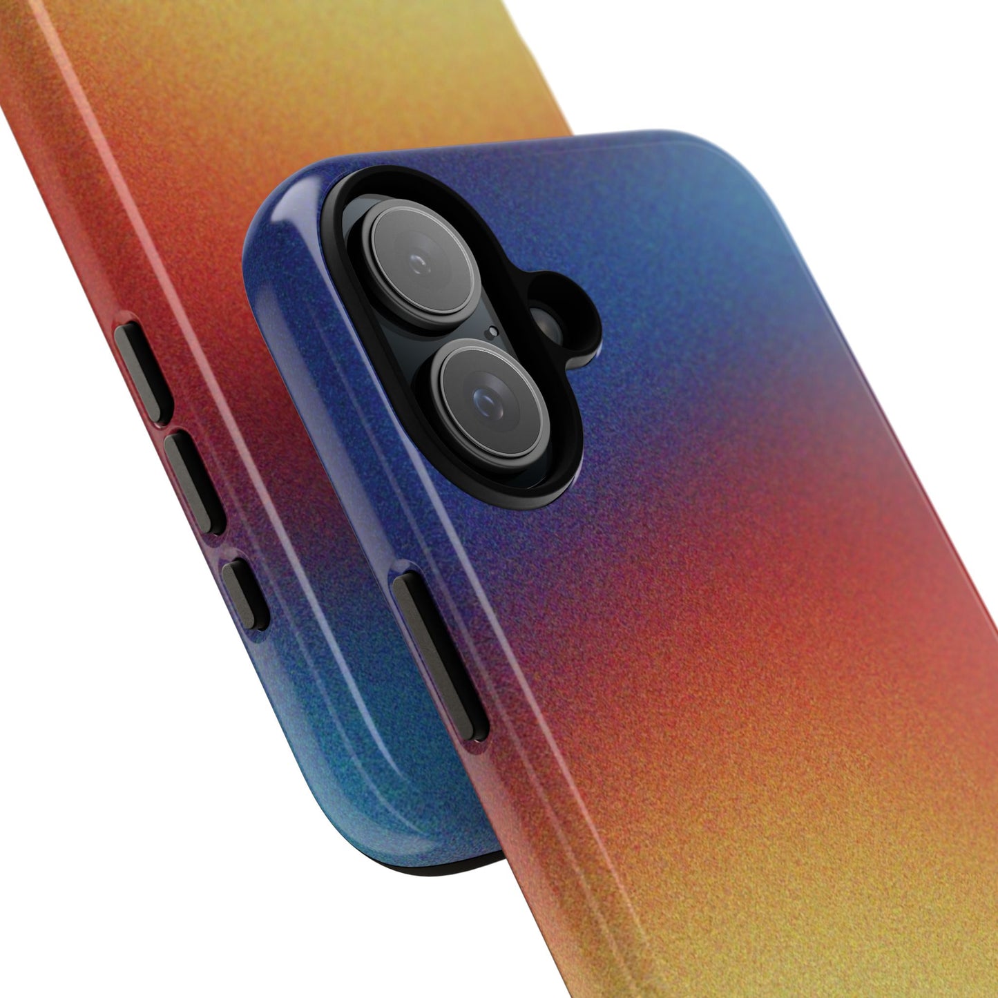 Faded Sunset Aura Tough Phone Case for Apple
