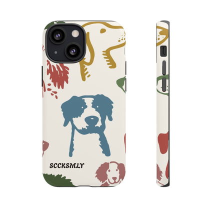 Paws & Portraits Tough Phone Case for Apple