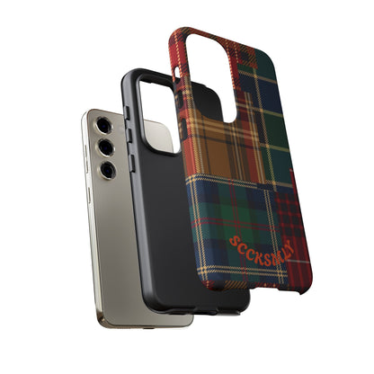 Heritage Hues Patchwork Tough Phone Case for Samsung