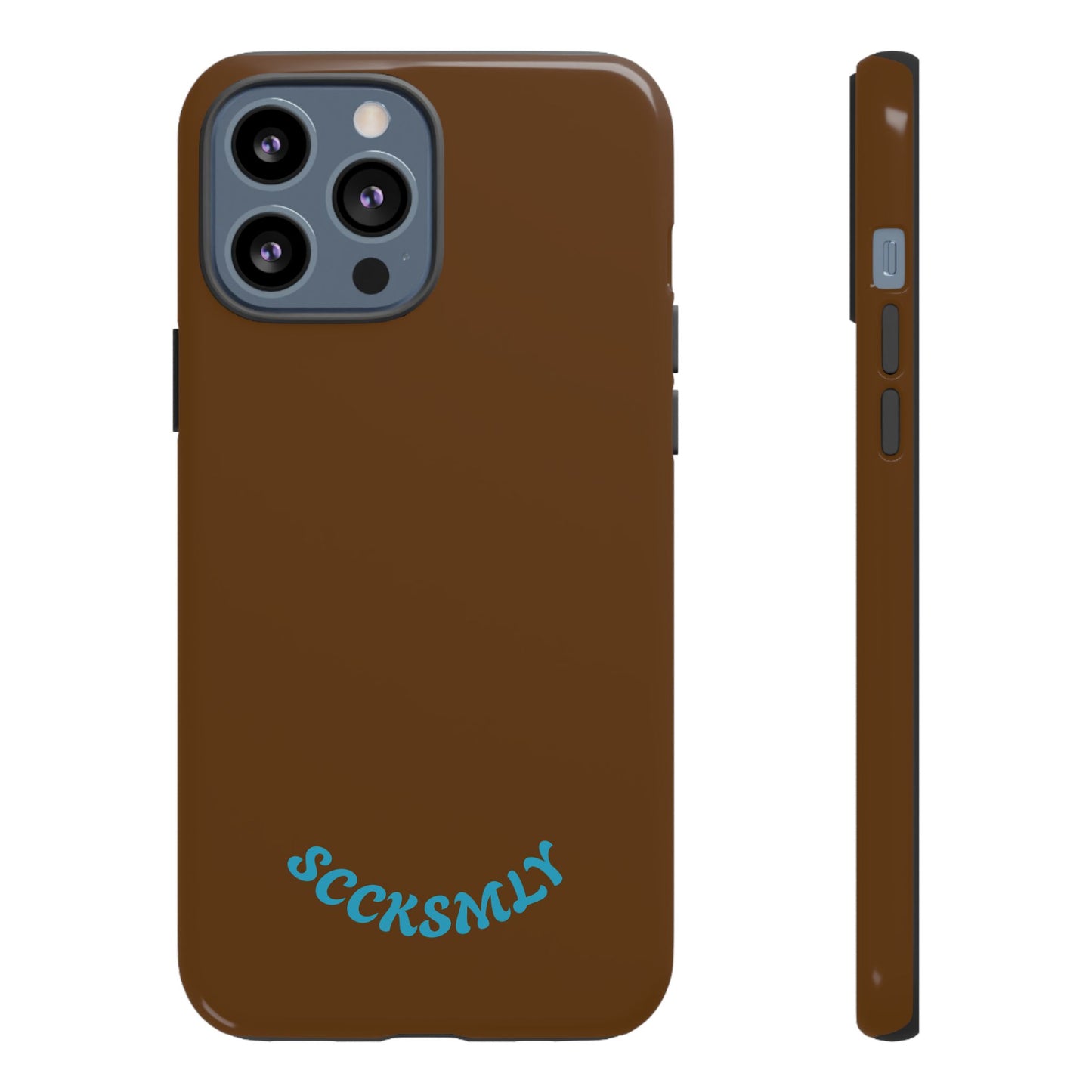 SOLID Chocolate Coco Tough Case for Apple