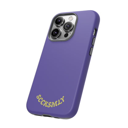 SOLID Dreamy Dusk Purple Tough Case for Apple