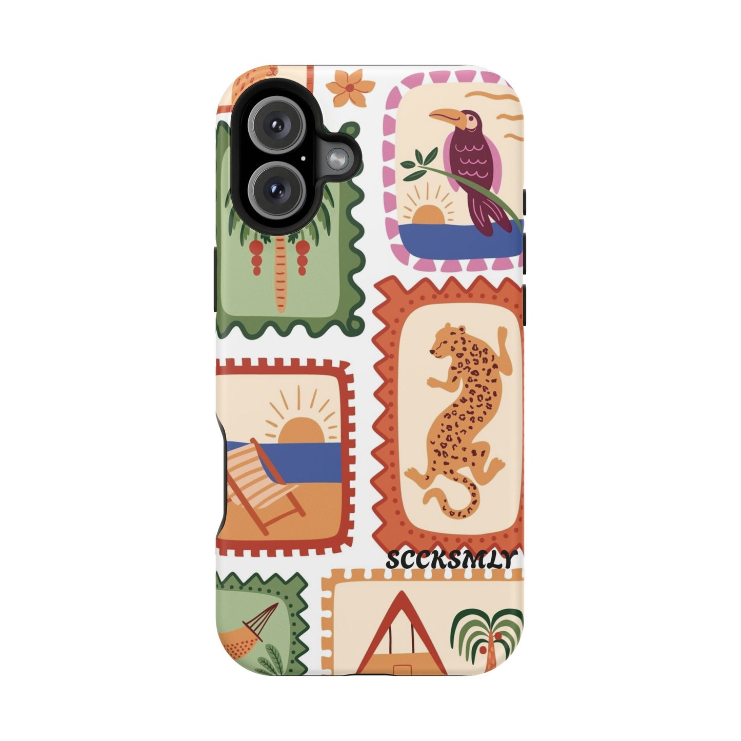 Tropical Print Phone Case for Apple