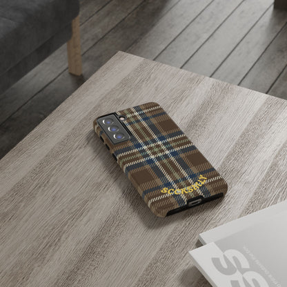 Earth and Sky Plaid Phone Case for Samsung