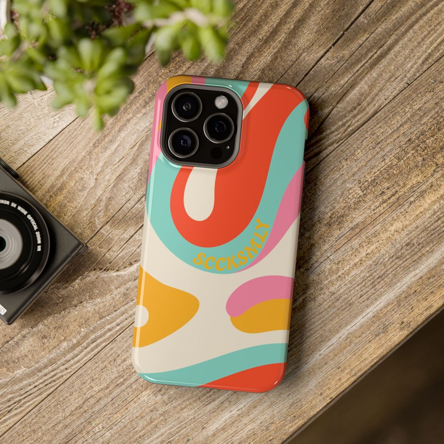 Psychodelic Acid Swirl Phone Case for Apple