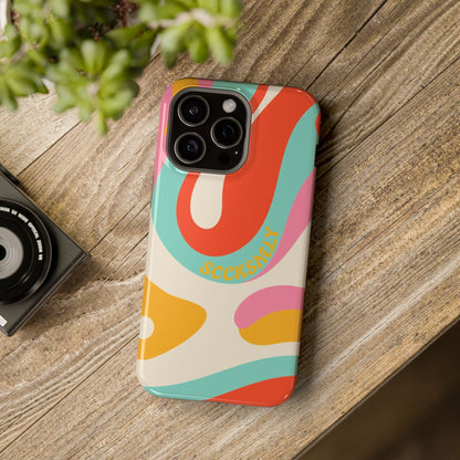 Psychodelic Acid Swirl Phone Case for Apple