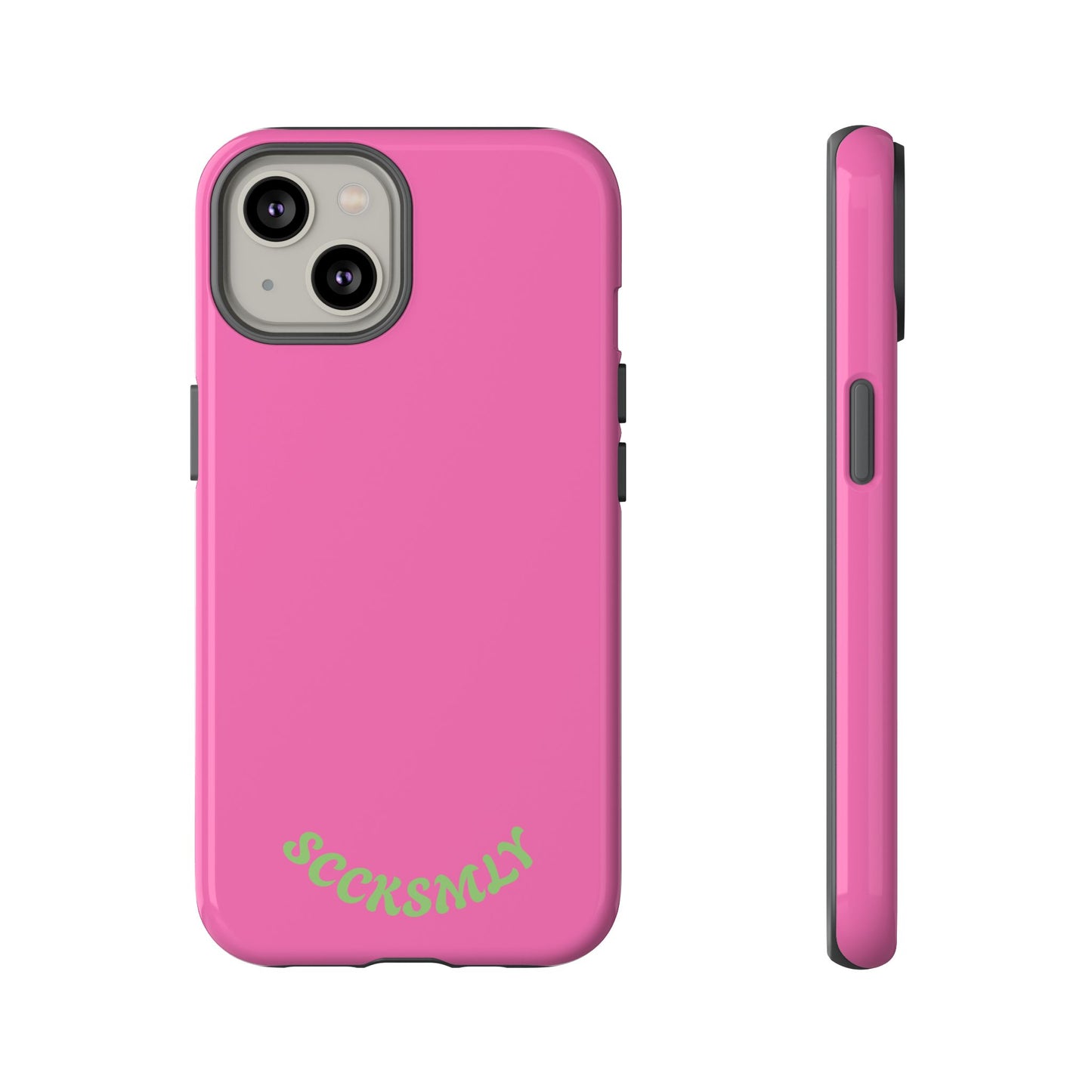 SOLID Sweet Static Pink Tough Case for Apple