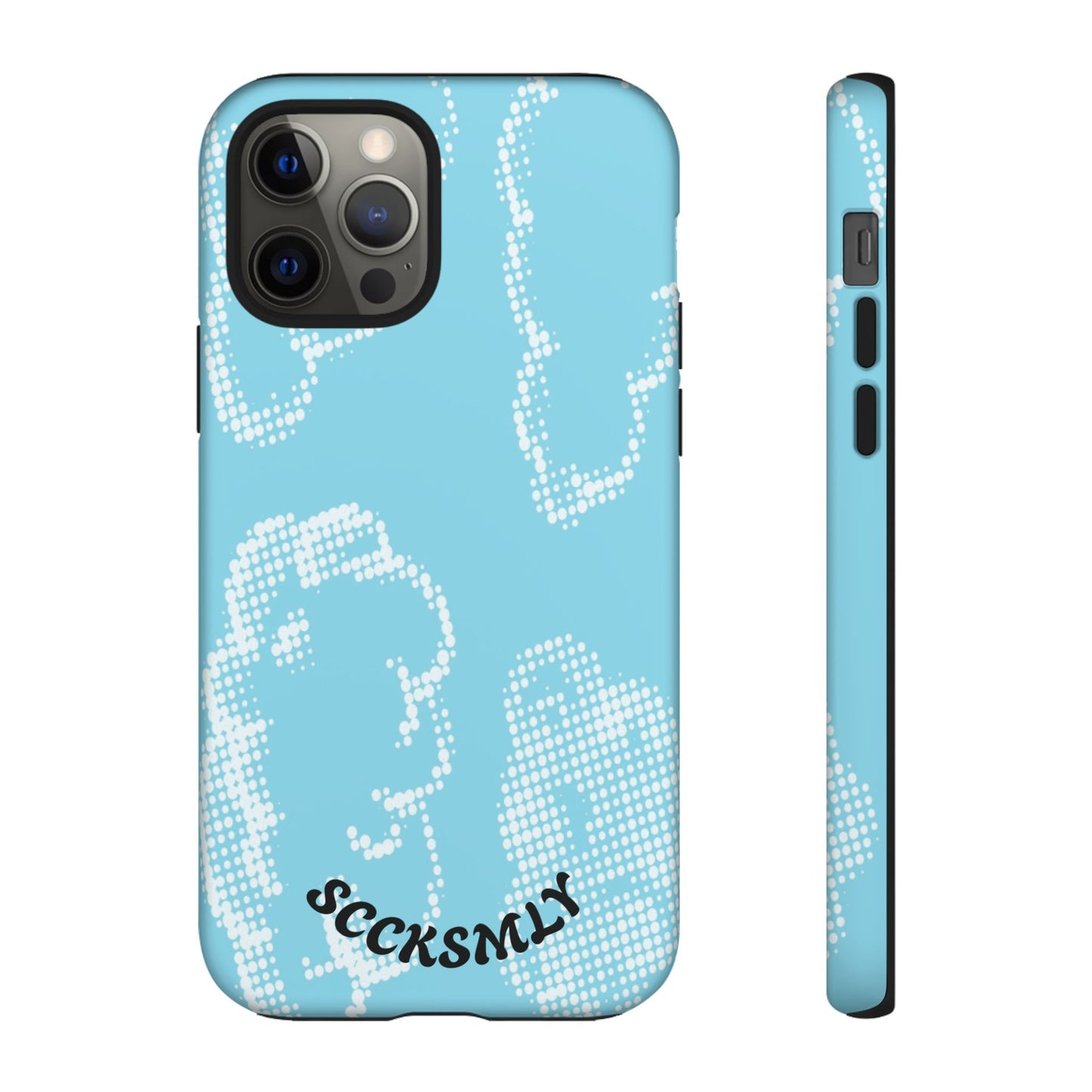 Comic Dot Sky Tough Phone Case for Apple