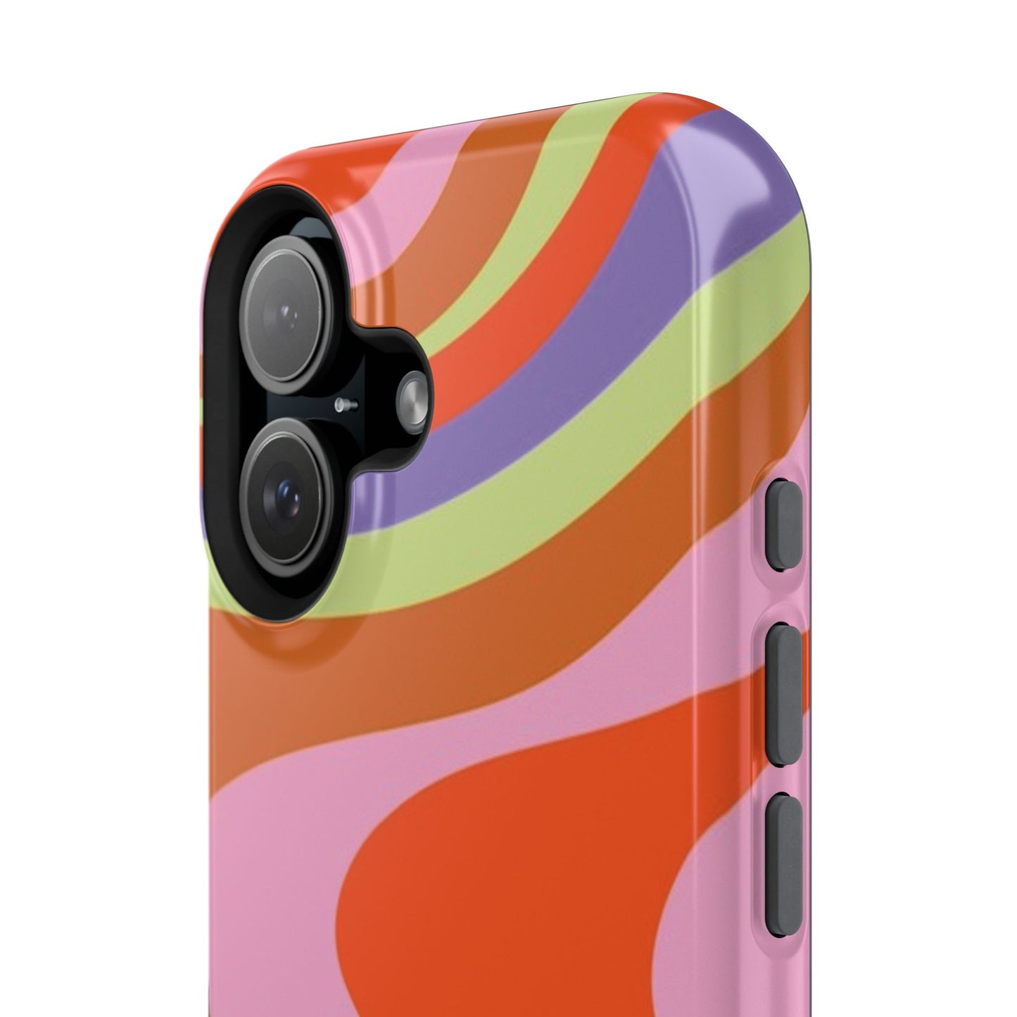 Curvy Swirl Phone Case for Apple
