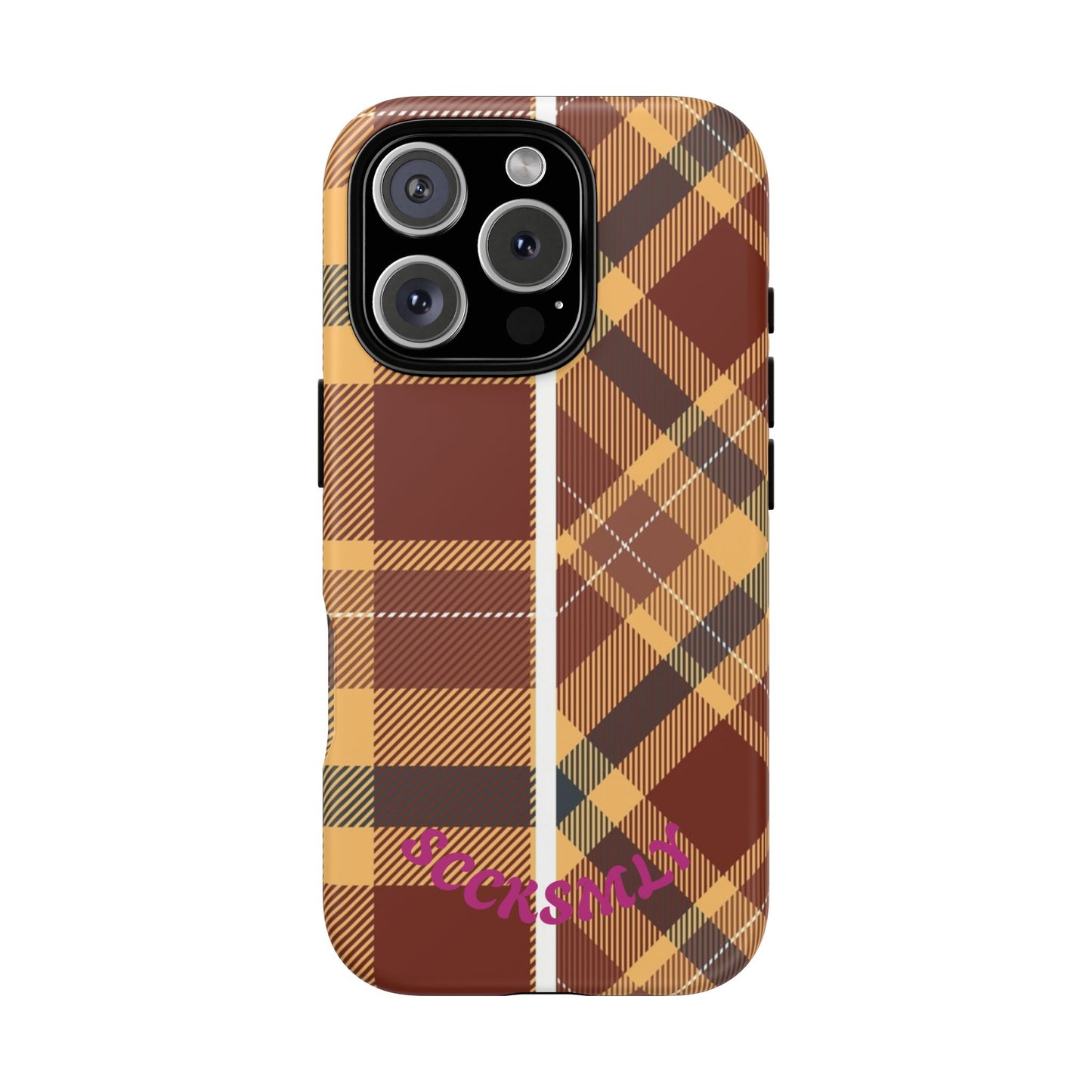 Autumn Plaid Phone Case for Apple