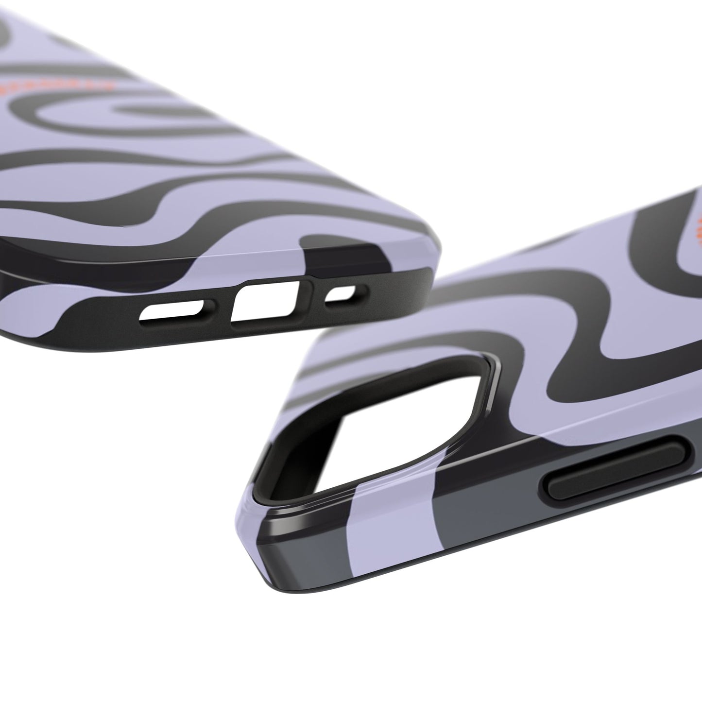 Purple Swirl Phone Case for "IOS or Apple"