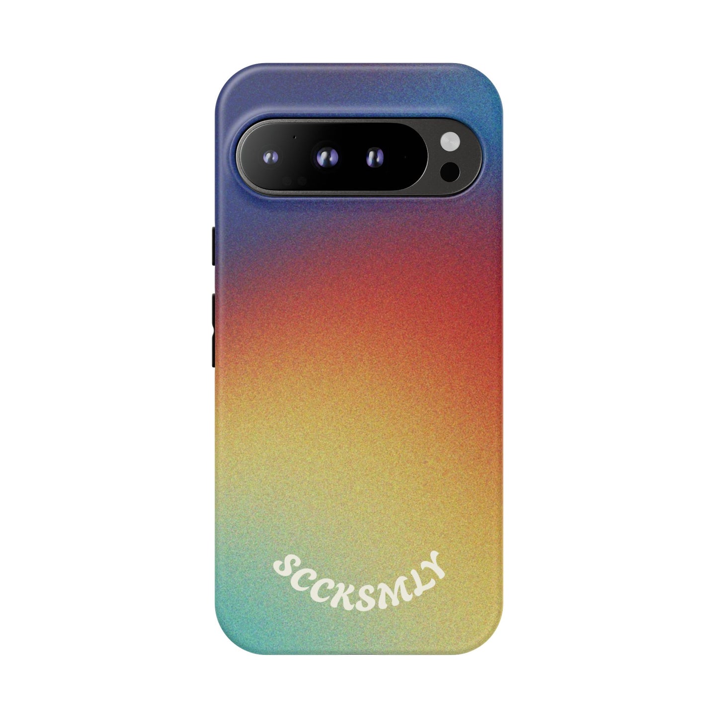 Faded Sunset Aura Tough Phone Case for Google Pixel