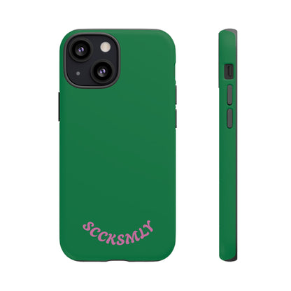 SOLID Garden Pink Tough Case for Apple
