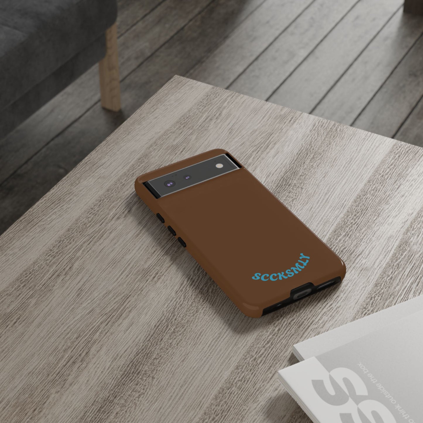 SOLID Chocolate Coco Tough Case for Google Pixel