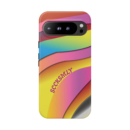Modern Retro Rainbow Phone Case for Google Pixel