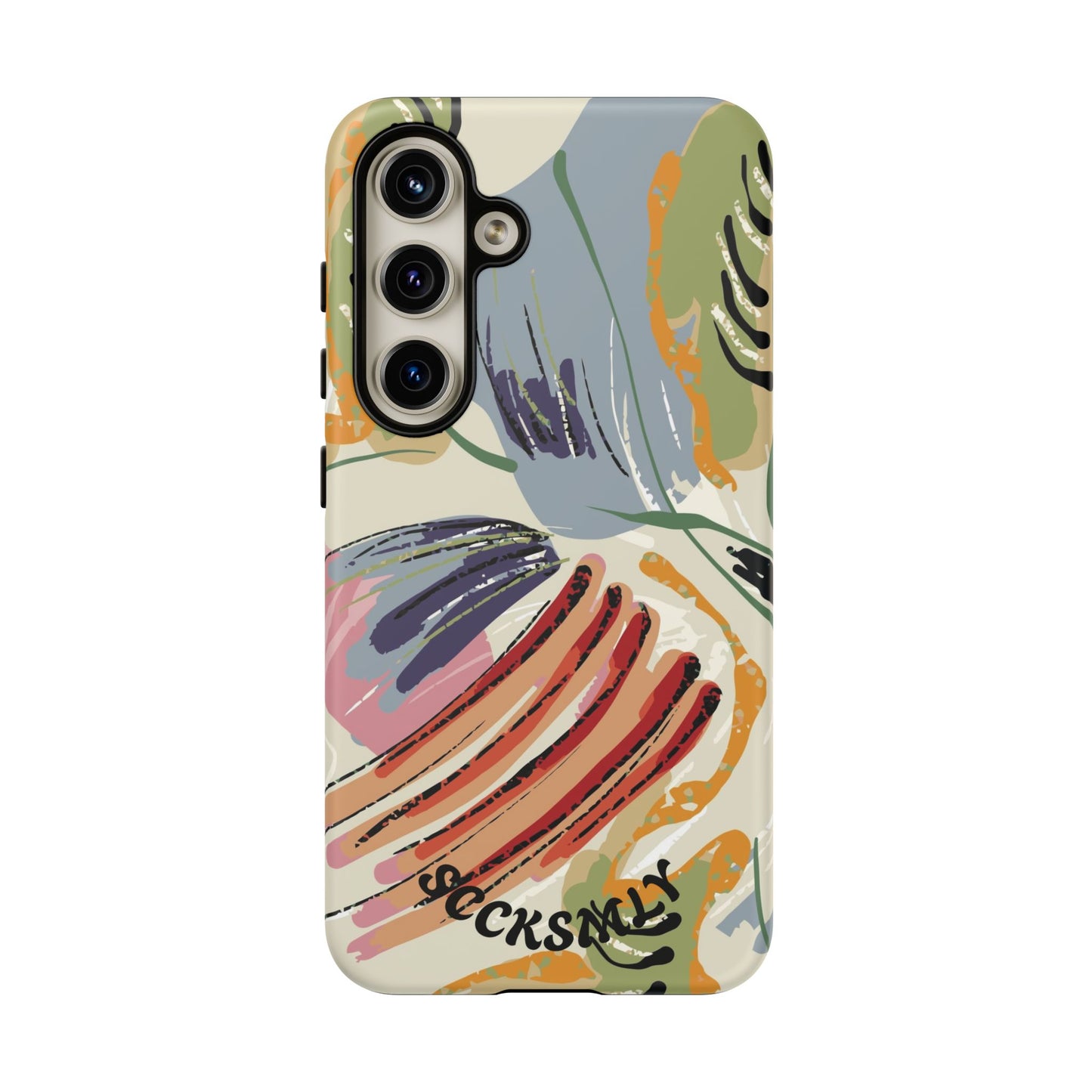 Botanical Strokes Palette Tough Phone Case for Samsung
