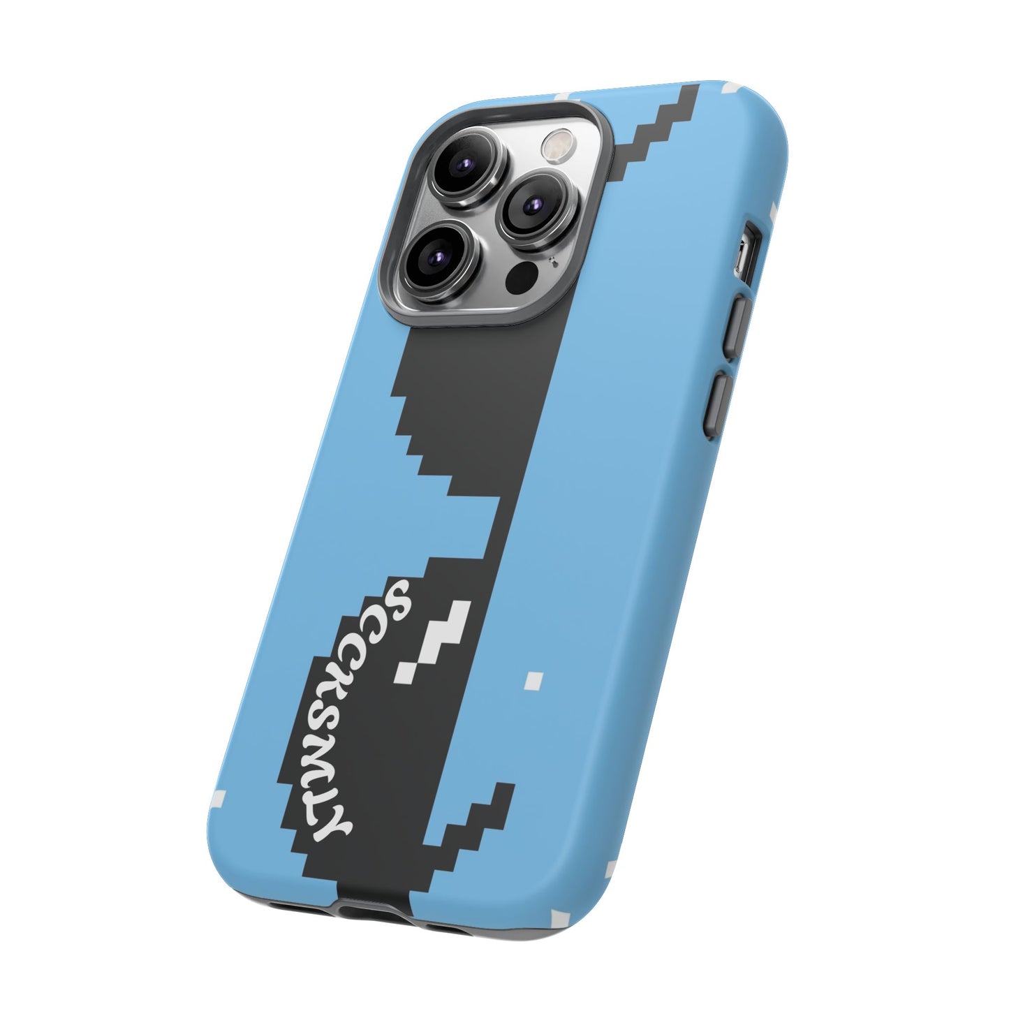 Pixel Glass Tough Phone Case for Apple