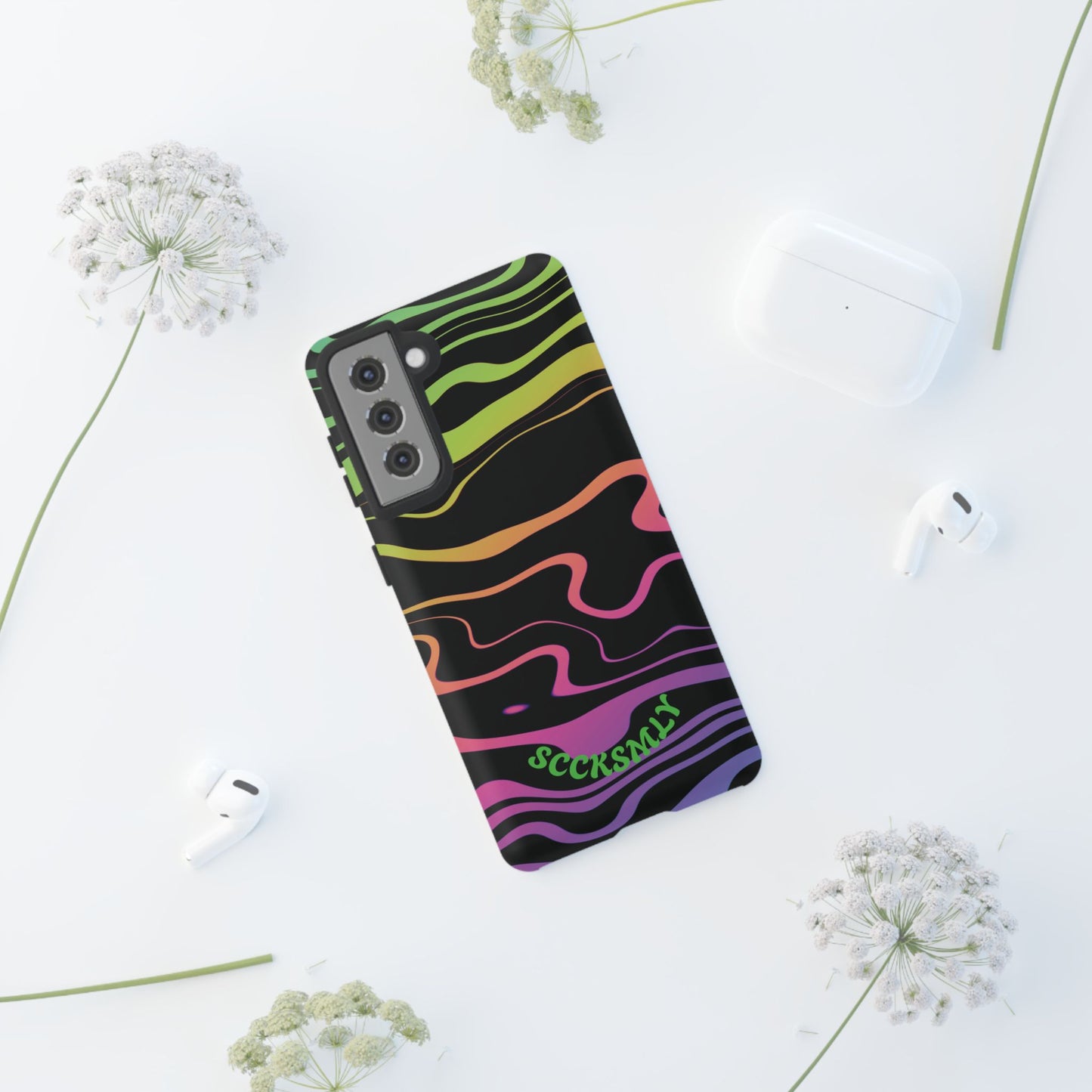 Dark Rainbow Phone Case for Samsung