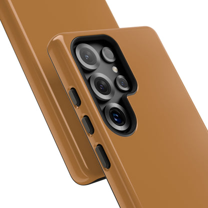 SOLID Spice Caramel Tough Case for Samsung