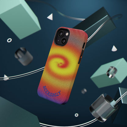Toxic Spiral Tough Phone Case for Apple
