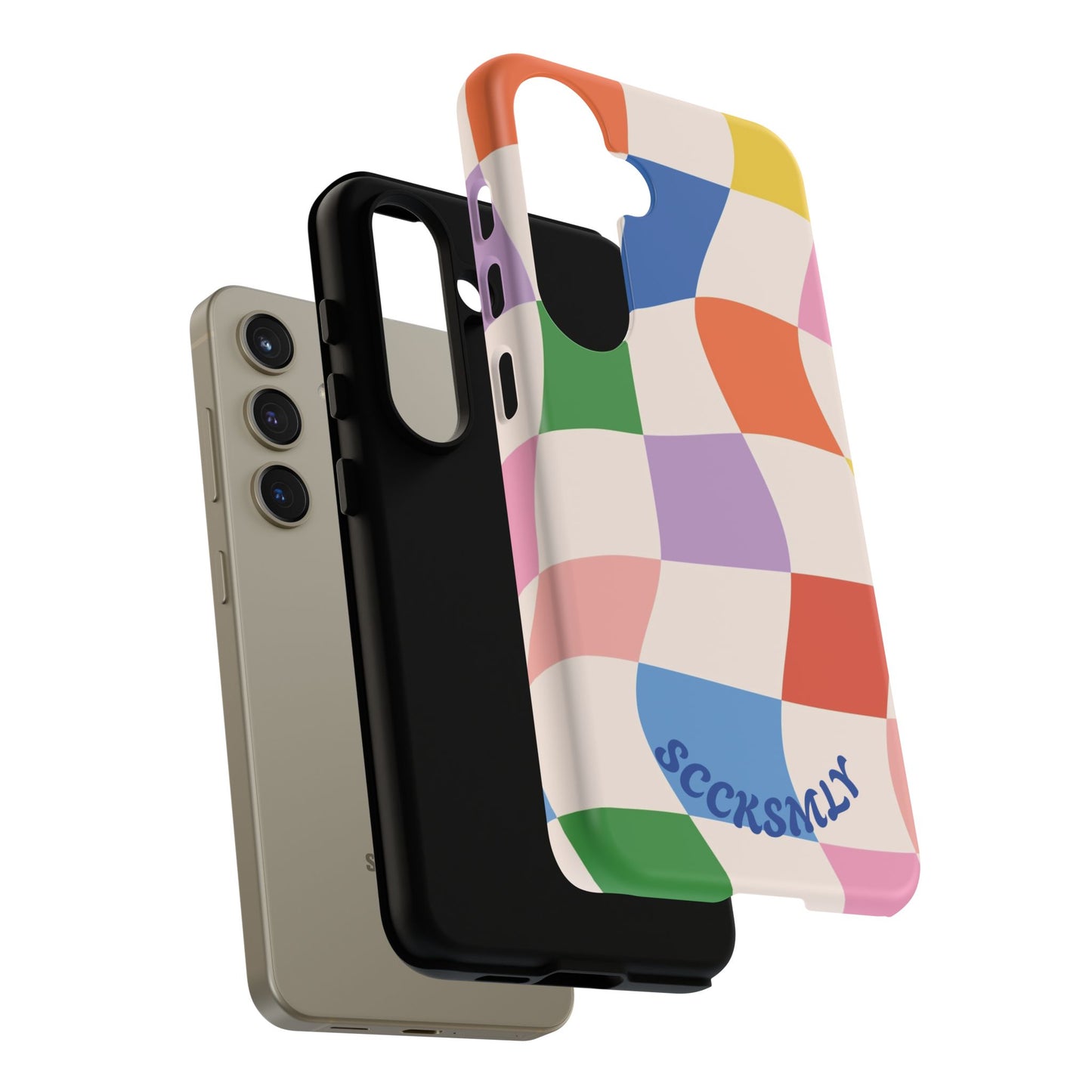 Checker Flicker Phone Case for Samsung