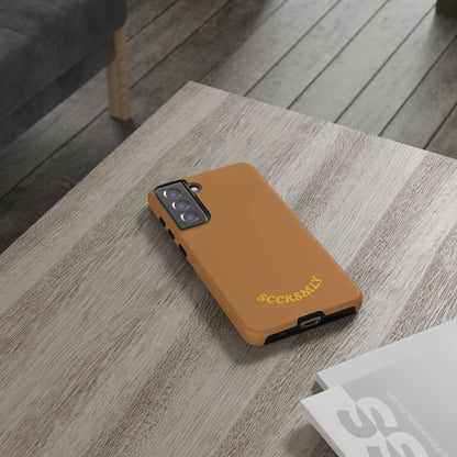 SOLID Spice Caramel Tough Case for Samsung