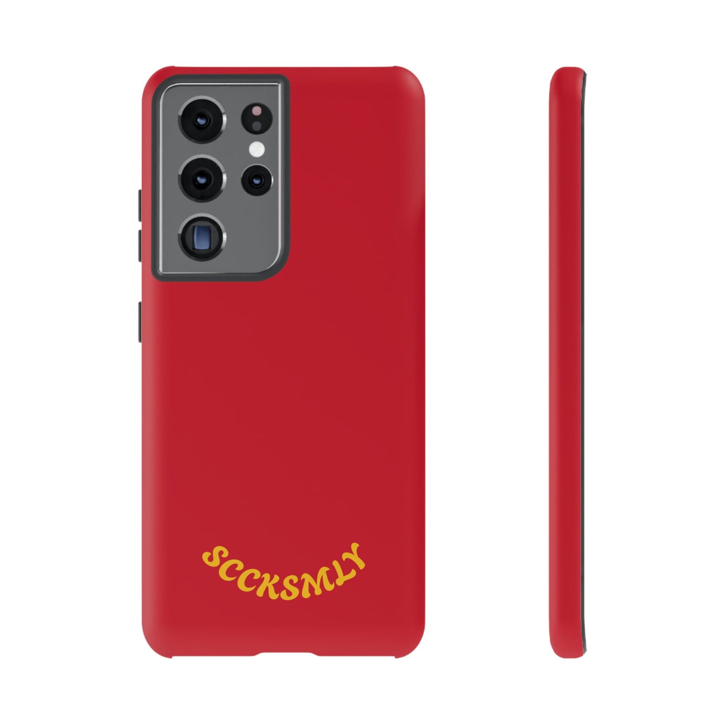 SOLID Calm Cherry Tough Case for Samsung