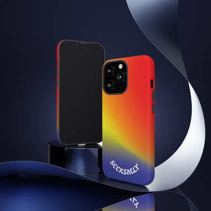 Volcanic Rain Tough Phone Case for Apple