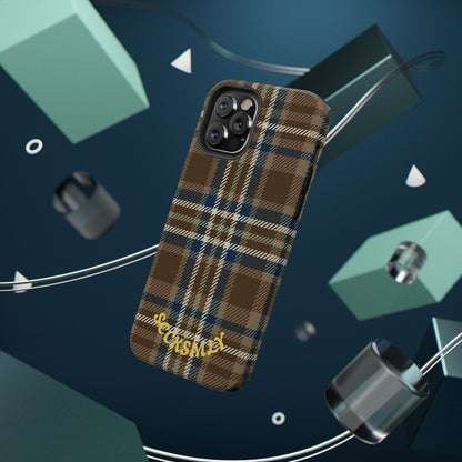 Earth and Sky Plaid Phone Case for Apple