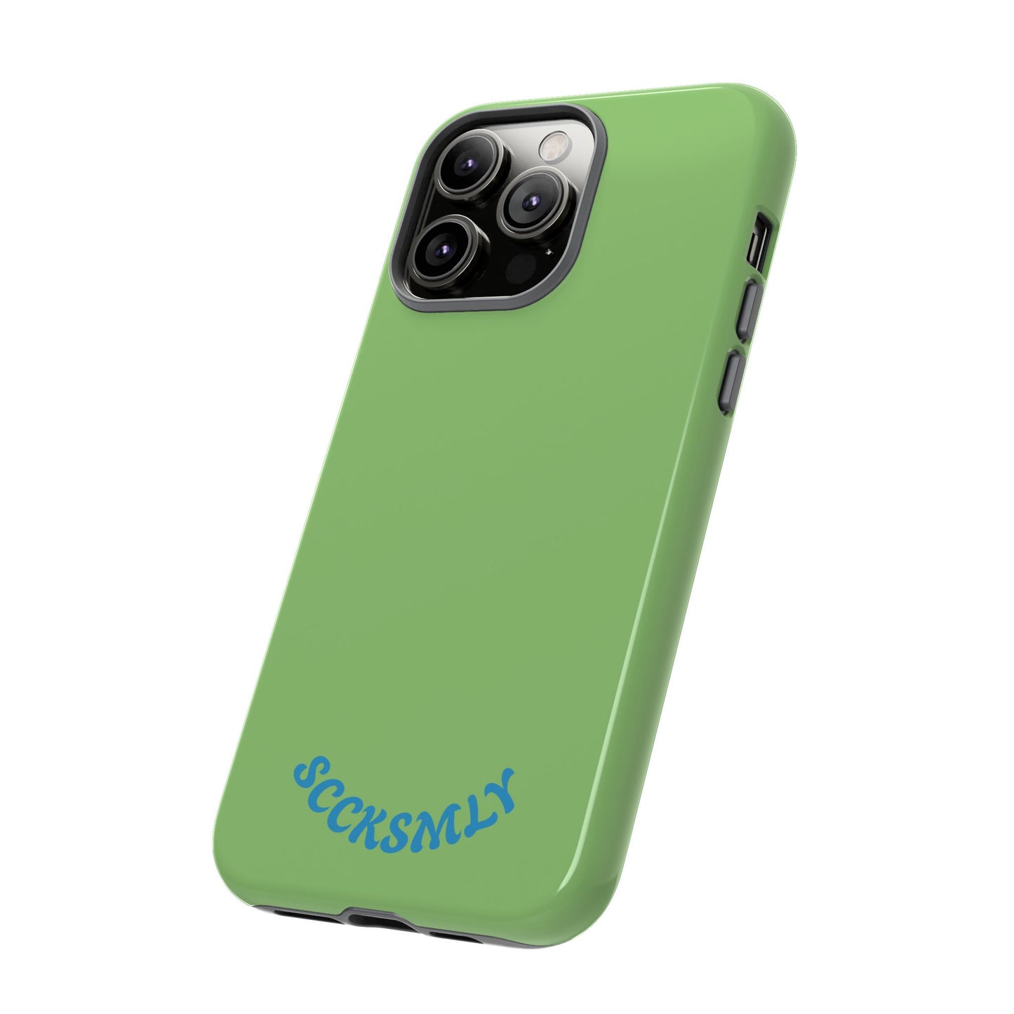 SOLID Sour Lime Tough Case for Apple