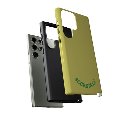 SOLID Lemon Pop Tough Case for Samsung