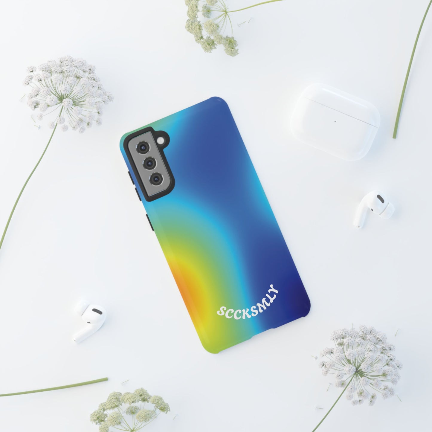 Gradient Heatwave Tough Phone Case for Samsung
