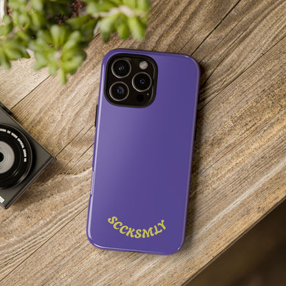 SOLID Dreamy Dusk Purple Tough Case for Apple