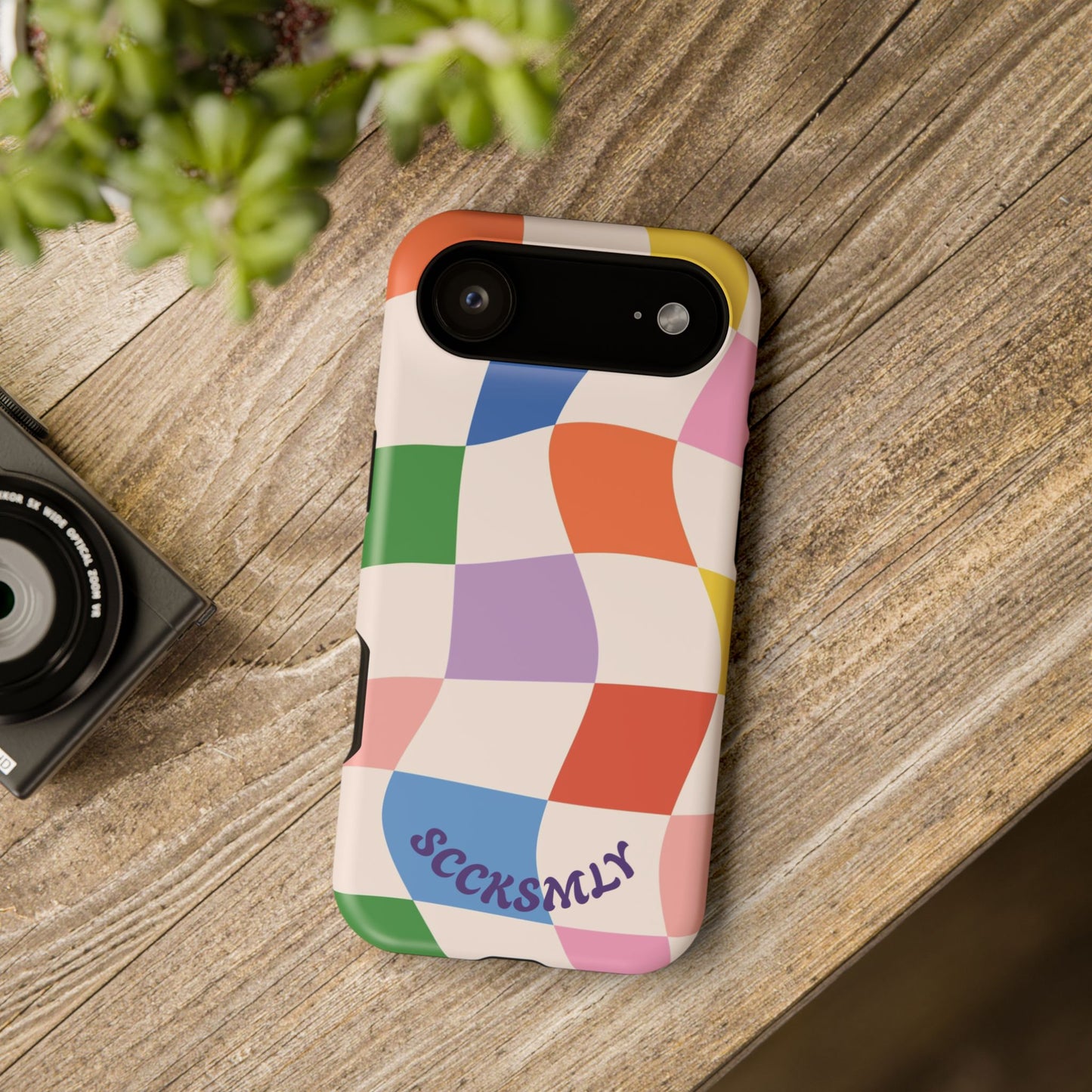 Checker Flicker Phone Case Apple
