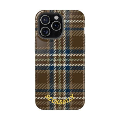 Earth and Sky Plaid Phone Case for Apple