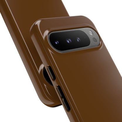 SOLID Chocolate Coco Tough Case for Google Pixel