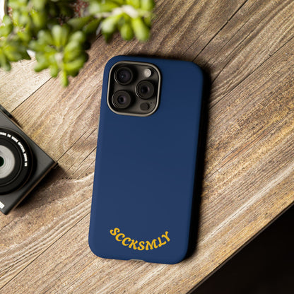 SOLID Cobalt Haze Tough Case for Apple