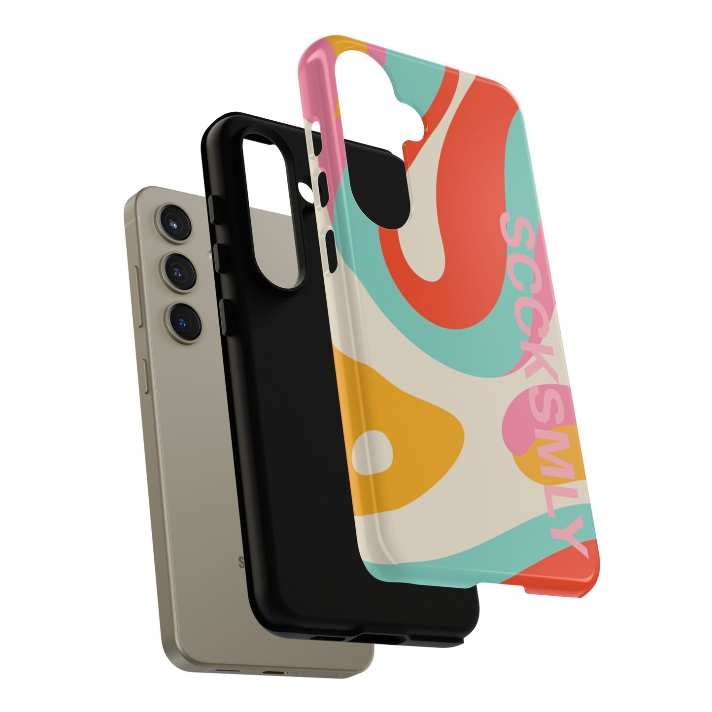 Psychodelic Acid Swirl Phone Case for Samsung