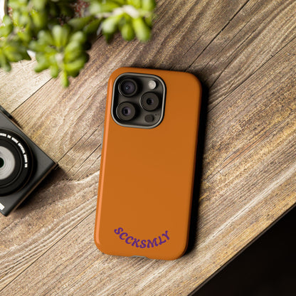 SOLID Burned Plum Tough Case for Apple