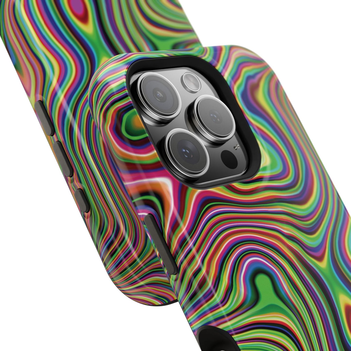 Acid Swirl Phone Case for Apple