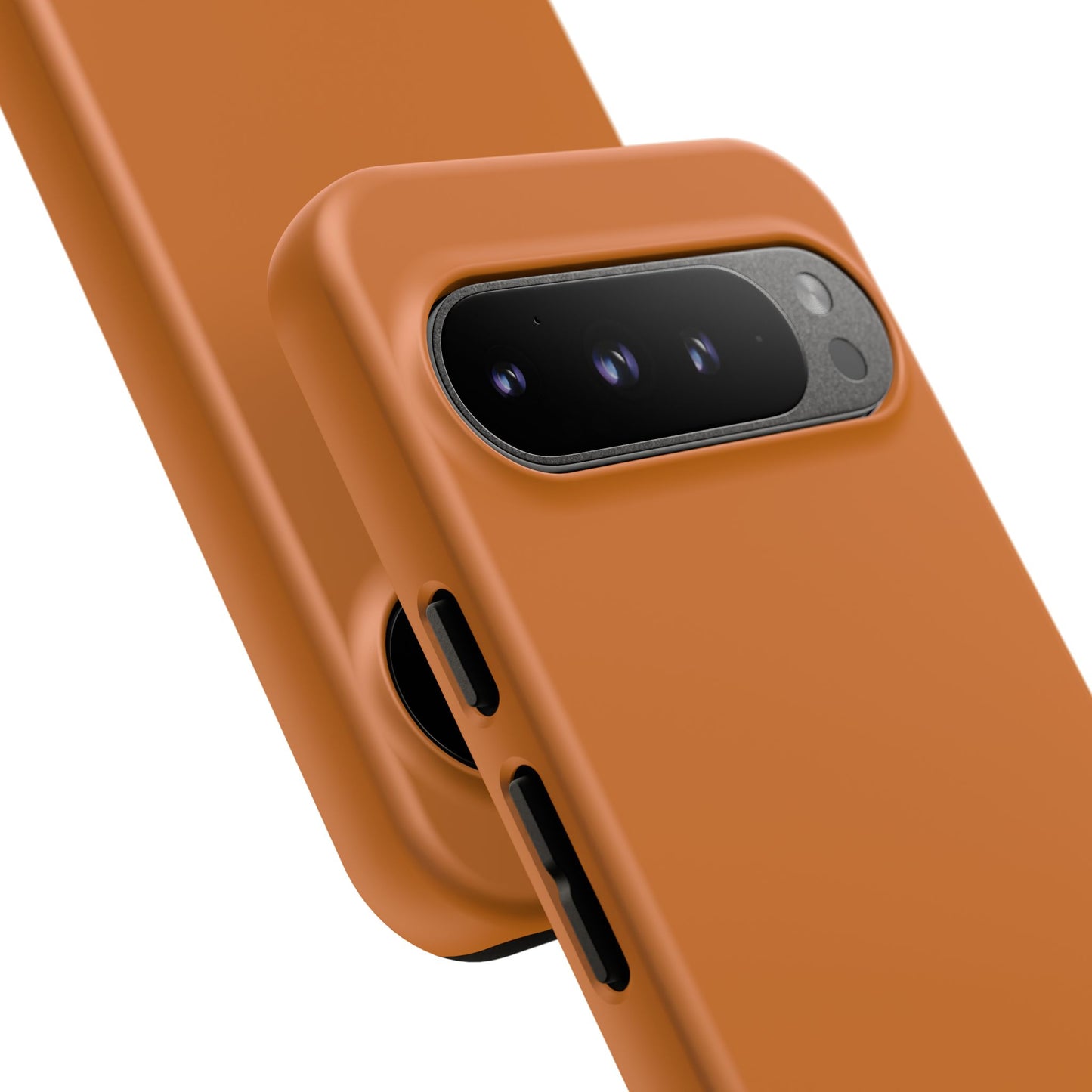 SOLID Terracotta Coal Tough Case for Google Pixel