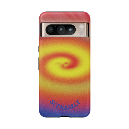 Toxic Spiral Tough Phone Case for Google Pixel