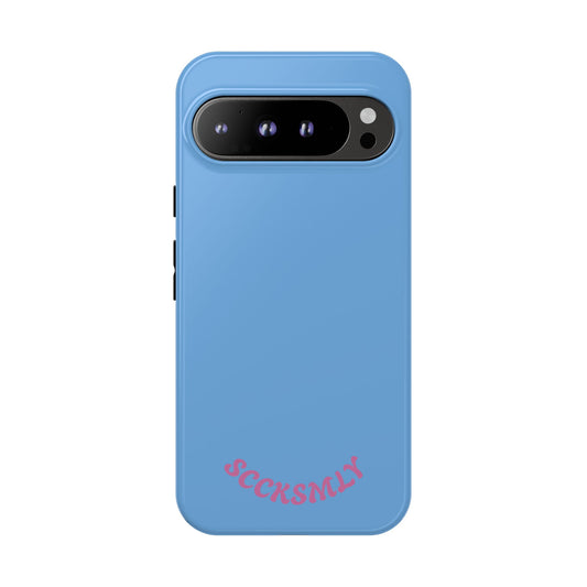 SOLID Blue Candie Tough Case for Google Pixel
